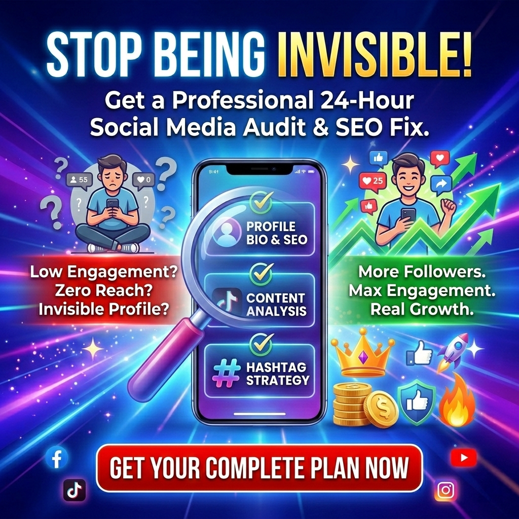 Complete Social Media Audit & SEO Fix