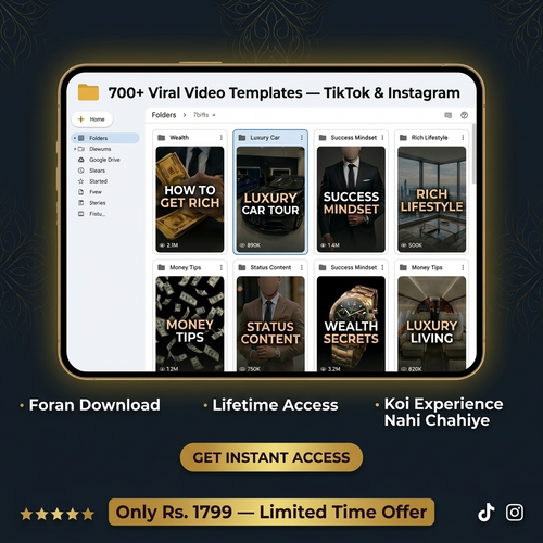700+ Ready-Made Viral Reels Bundle for TikTok & Instagram